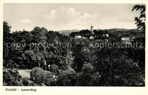 AK / Ansichtskarte Bielefeld Panorama mit Blick zur Starkenburg Kat. Bielefeld