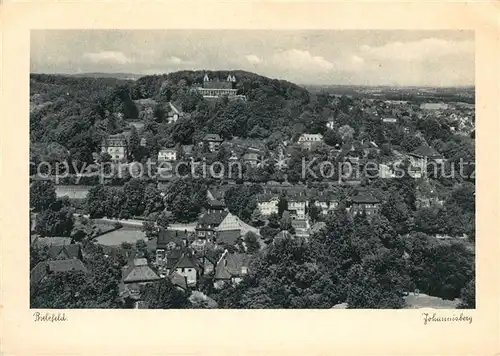 AK / Ansichtskarte Bielefeld Panorama mit Johannisberg Kupfertiefdruck Kat. Bielefeld