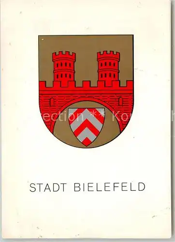 AK / Ansichtskarte Bielefeld Stadtwappen aeltestes Siegel 13. Jhdt. Kat. Bielefeld