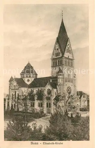 AK / Ansichtskarte Bonn Rhein Elisabeth Kirche Kat. Bonn