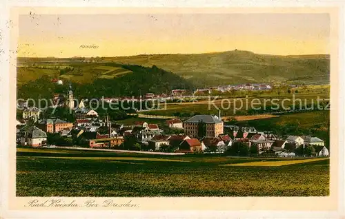 AK / Ansichtskarte Bad Kreischa Panorama