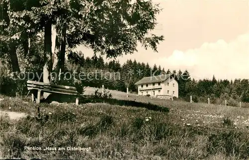 AK / Ansichtskarte Viechtach Bayerischer Wald Pension Haus am Distelberg  Kat. Viechtach