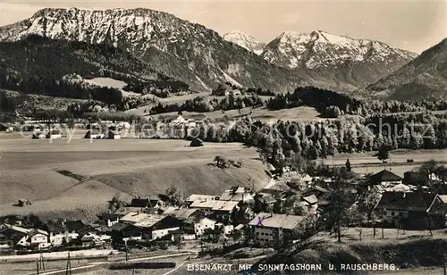 AK / Ansichtskarte Eisenaerzt mit Sonntagshorn und Rauschberg Kat. Siegsdorf