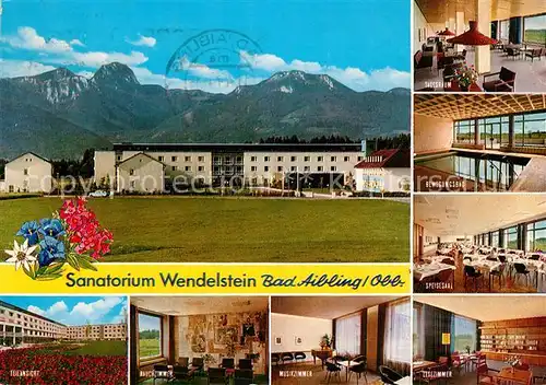 AK / Ansichtskarte Bad Aibling Sanatorium Wendelstein Bewegungsbad  Kat. Bad Aibling