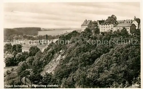 AK / Ansichtskarte Frankenberg Sachsen Schloss Sachsenburg Kat. Frankenberg Sachsen