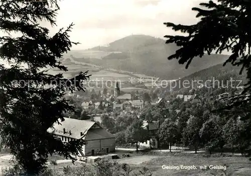 AK / Ansichtskarte Geising Erzgebirge Panorama Kat. Geising Osterzgebirge