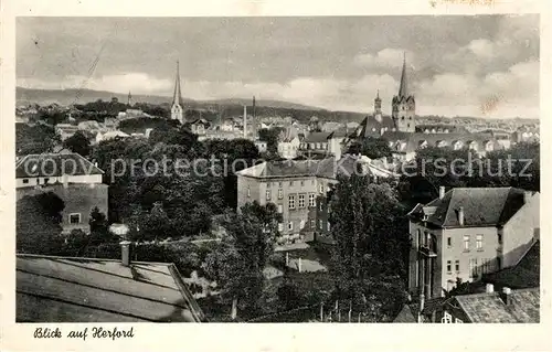 AK / Ansichtskarte Herford Stadtblick Kat. Herford