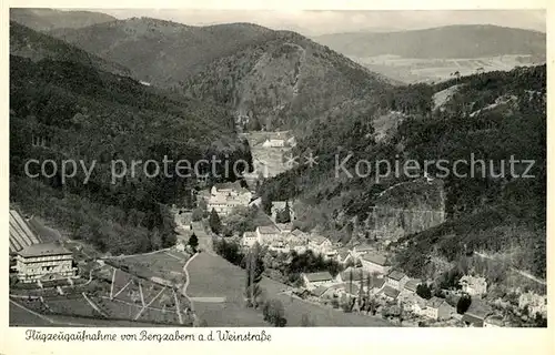 AK / Ansichtskarte Bad Bergzabern Fliegeraufnahme Kat. Bad Bergzabern