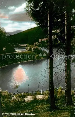 AK / Ansichtskarte Diemelsee Seepanorama Kat. Diemelsee