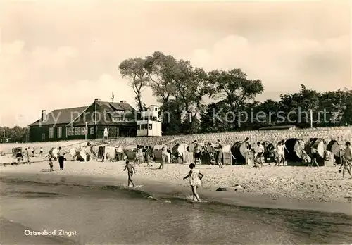 AK / Ansichtskarte Zingst Ostseebad Strand Kat. Zingst Darss