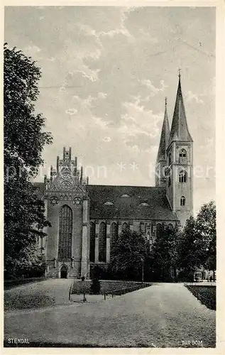 AK / Ansichtskarte Stendal Dom Kat. Stendal