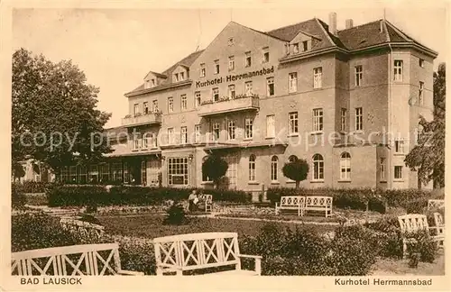 AK / Ansichtskarte Bad Lausick Kurhotel Herrmannsbad Kat. Bad Lausick