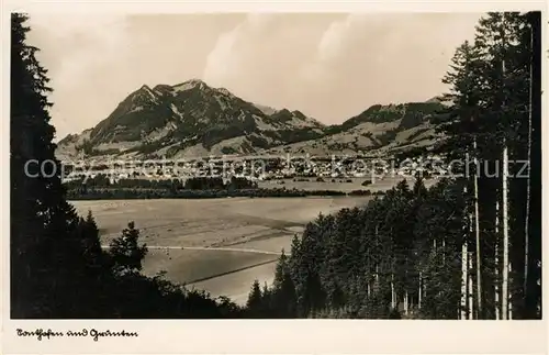 AK / Ansichtskarte Sonthofen Oberallgaeu  Kat. Sonthofen