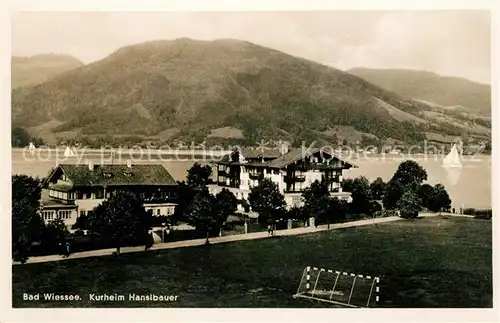 AK / Ansichtskarte Bad Wiessee Kurheim Hanslbauer Kat. Bad Wiessee