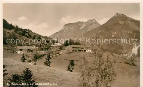 AK / Ansichtskarte Hocheck Oberaudorf 