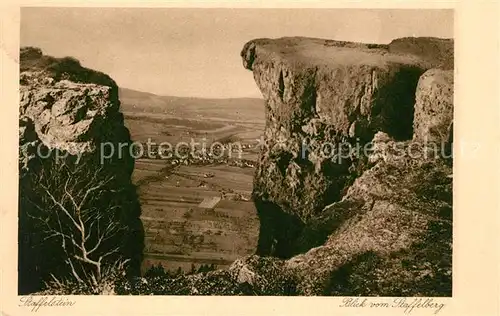 AK / Ansichtskarte Staffelstein Bad Blick vom Staffelberg Kat. Bad Staffelstein