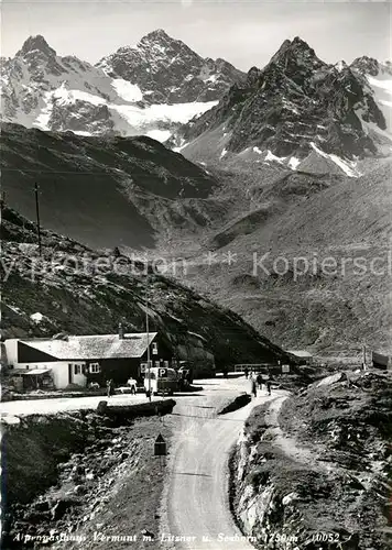 AK / Ansichtskarte Gaschurn Vorarlberg Alpengasthaus Litzner Seehorn  Kat. Gaschurn