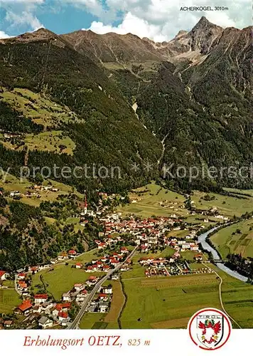 AK / Ansichtskarte Oetz Acherkogel Fliegeraufnahme Kat. Oetz