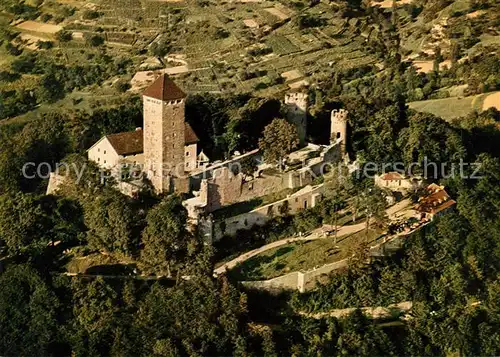 AK / Ansichtskarte Heppenheim Bergstrasse Starkenburg Fliegeraufnahme Kat. Heppenheim (Bergstrasse)