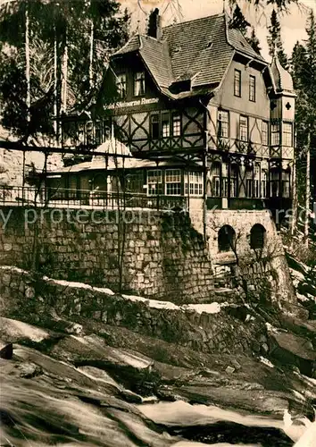 AK / Ansichtskarte Wernigerode Harz HO Hotel Gaststaette Steinerne Renne Kat. Wernigerode