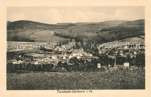 AK / Ansichtskarte Tambach Dietharz Landschaftspanorama Kat. Tambach Dietharz