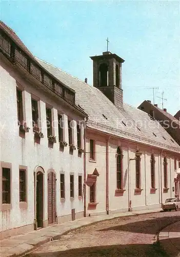 AK / Ansichtskarte Freiberg Sachsen Katholische Kirche St. Johannes der Taeufer Kreuzgasse  Kat. Freiberg