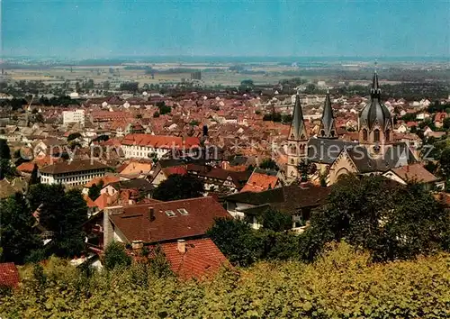 AK / Ansichtskarte Heppenheim Bergstrasse Panorama Kat. Heppenheim (Bergstrasse)