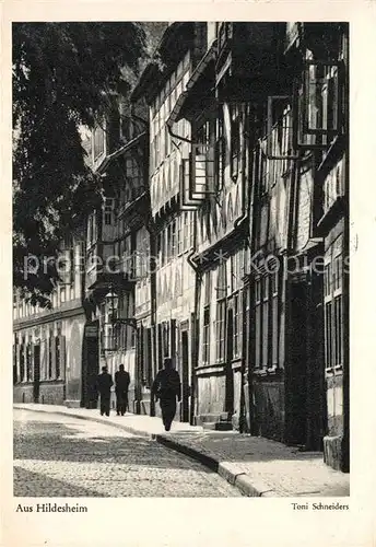 AK / Ansichtskarte Hildesheim Strassenpartie Kat. Hildesheim