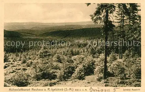 AK / Ansichtskarte Igelshieb Landschaftspanorama Schoene Aussicht Kat. Neuhaus Rennweg