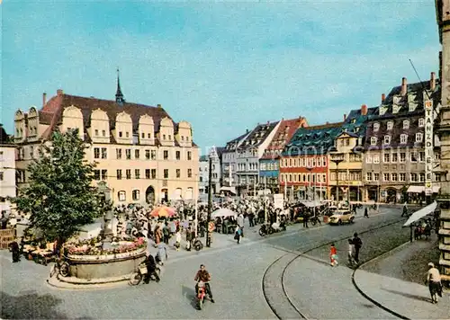 AK / Ansichtskarte Naumburg Saale Wilhelm Pieck Platz Kat. Naumburg