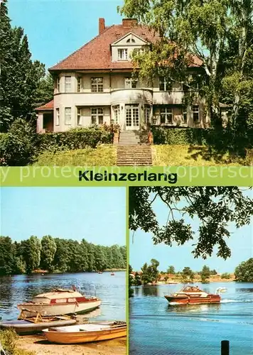 AK / Ansichtskarte Kleinzerlang Cafe am Paelitzsee  Kat. Rheinsberg