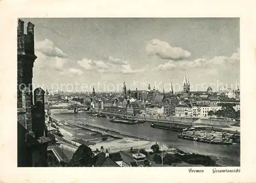 AK / Ansichtskarte Bremen Stadtblick Kat. Bremen