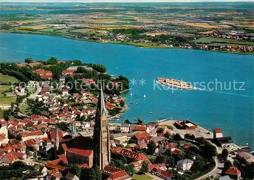 AK / Ansichtskarte Schleswig Schlei Fliegeraufnahme Kat. Erfde