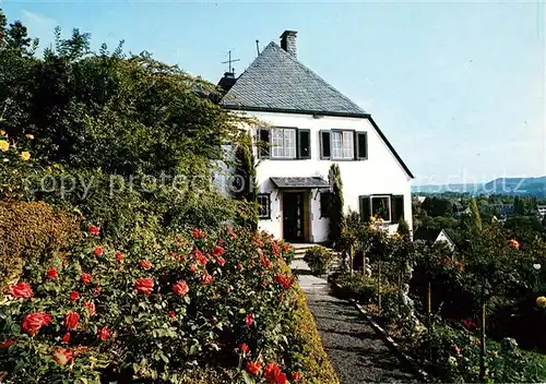 AK / Ansichtskarte Bad Honnef Wohnhaus Garten Konrad Adenauer Kat. Bad Honnef