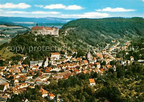 AK / Ansichtskarte Kulmbach Fliegeraufnahme Obere Stadt Kat. Kulmbach