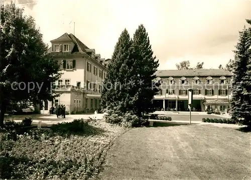 AK / Ansichtskarte Bad Brambach Kurpark Vogtland Haus Kat. Bad Brambach