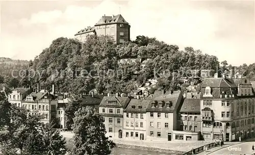 AK / Ansichtskarte Greiz Thueringen Burg Panorama Kat. Greiz