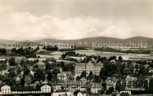 AK / Ansichtskarte Ebersbach Sachsen Panorama Kat. Ebersbach Sachsen