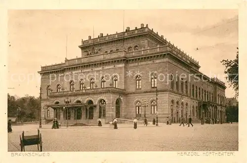 AK / Ansichtskarte Braunschweig Herzogliches Hoftheater Kat. Braunschweig