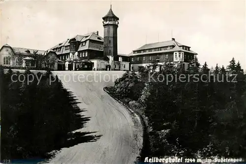 AK / Ansichtskarte Keilberg Tschechien Berghotel Sudetengau Kat. Klinovec