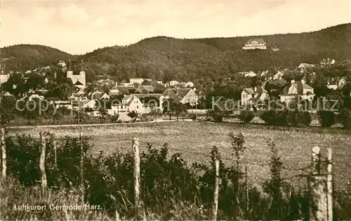 AK / Ansichtskarte Gernrode Harz Panorama Kat. Gernrode Harz