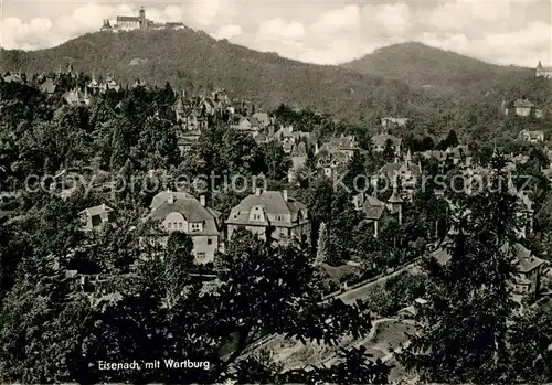 AK / Ansichtskarte Eisenach Thueringen Wartburg Panorama Kat. Eisenach