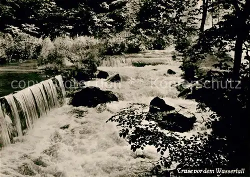 AK / Ansichtskarte Trusetal Truse Wasserfall Kat. Trusetal