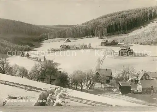 AK / Ansichtskarte Rittersgruen Panorama Winter Kat. Rittersgruen