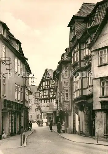 AK / Ansichtskarte Schmalkalden Salzbruecke Mohrenstrasse Kat. Schmalkalden