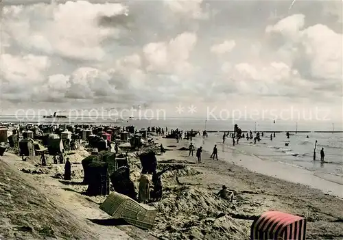 AK / Ansichtskarte Norderney Nordseebad Strand Kat. Norderney