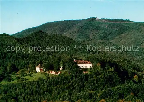 AK / Ansichtskarte Badenweiler Fliegeraufnahme Schloss Buergeln Kat. Badenweiler