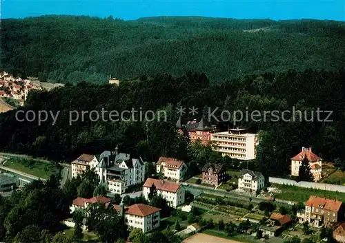 AK / Ansichtskarte Bad Soden Salmuenster Fliegeraufnahme Kurheim Sankt Vinzenz Marienheim Kurmittelhaus Kat. Bad Soden Salmuenster