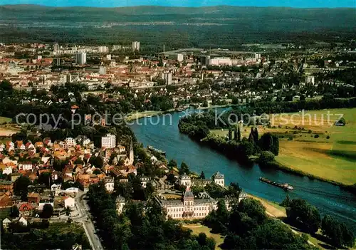 AK / Ansichtskarte Hanau Main Fliegeraufnahme Kat. Hanau