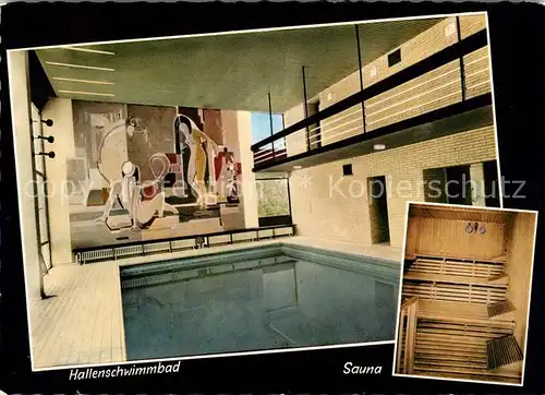 AK / Ansichtskarte Bad Bramstedt Kurhotel Gutsmann Hallenschwimmbad Sauna Kat. Bad Bramstedt